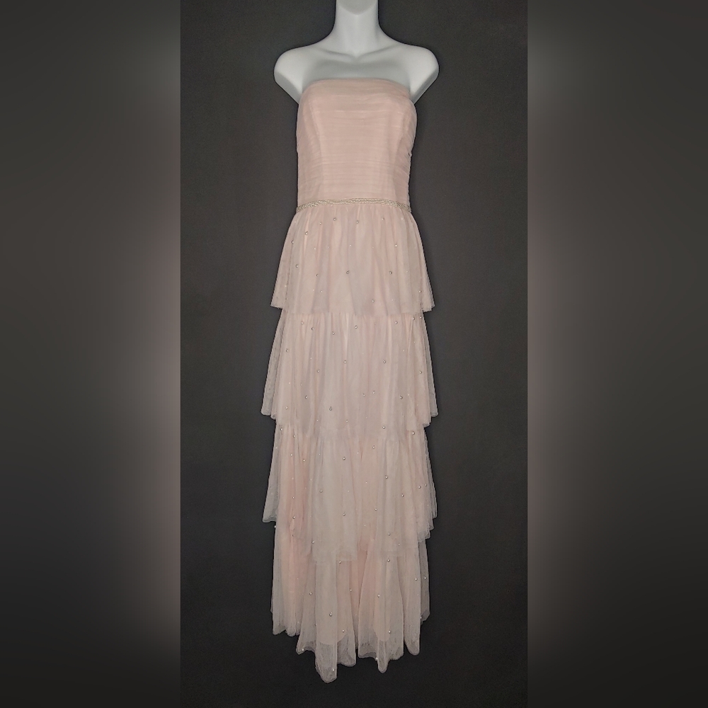 Theia Blush Dress - Picture 3 of 8